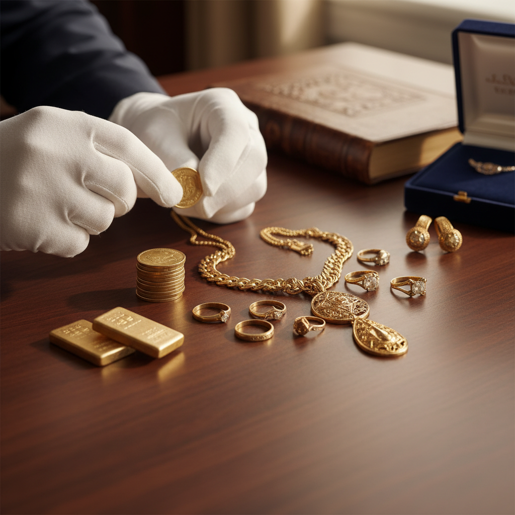 Wat te doen met geërfd goud? Een praktische handleiding voor verkoop of behoud