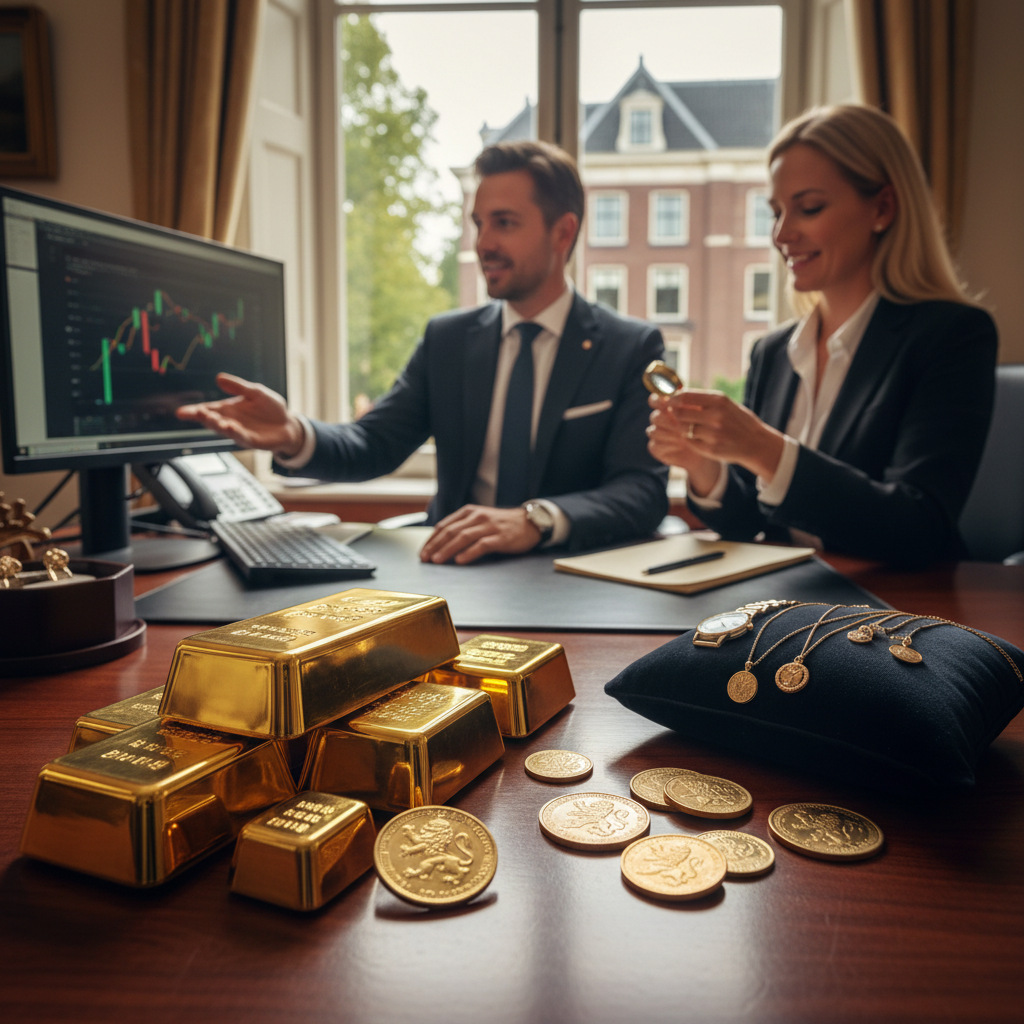 Goud verkopen in Het Gooi: Vind de beste goudhandelaar nabij Hilversum