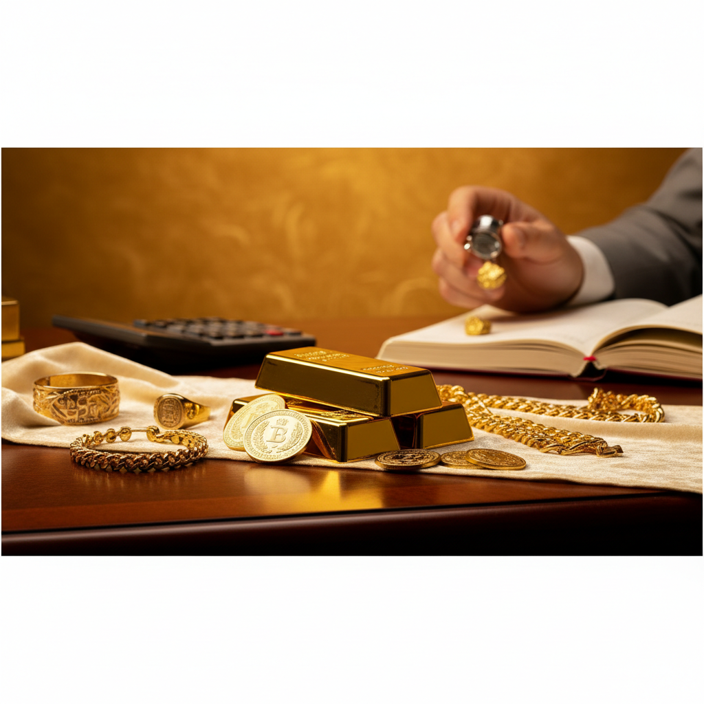 Goudprijs per gram: Hoe berekent u zelf de waarde van uw goud vóór verkoop?