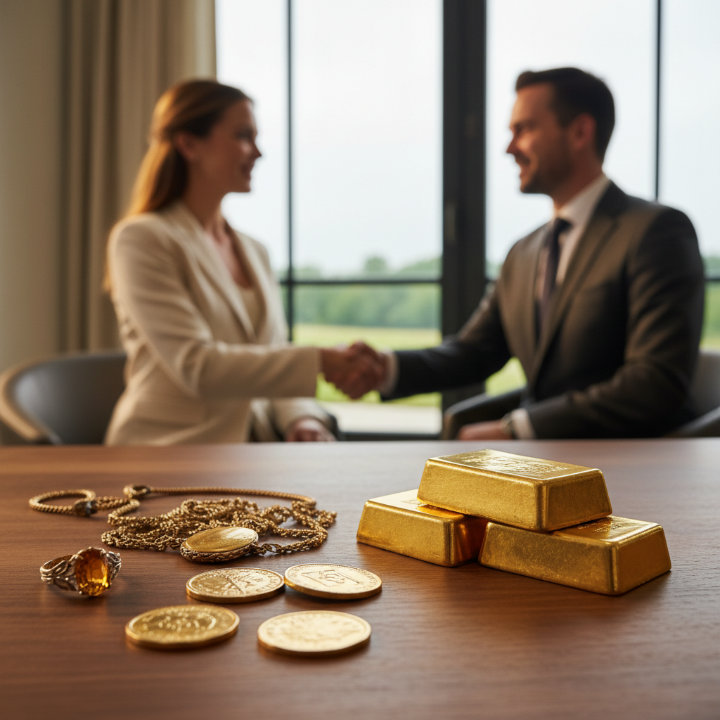 Oud goud verkopen voor een nieuwe start: financiële vrijheid in Het Gooi